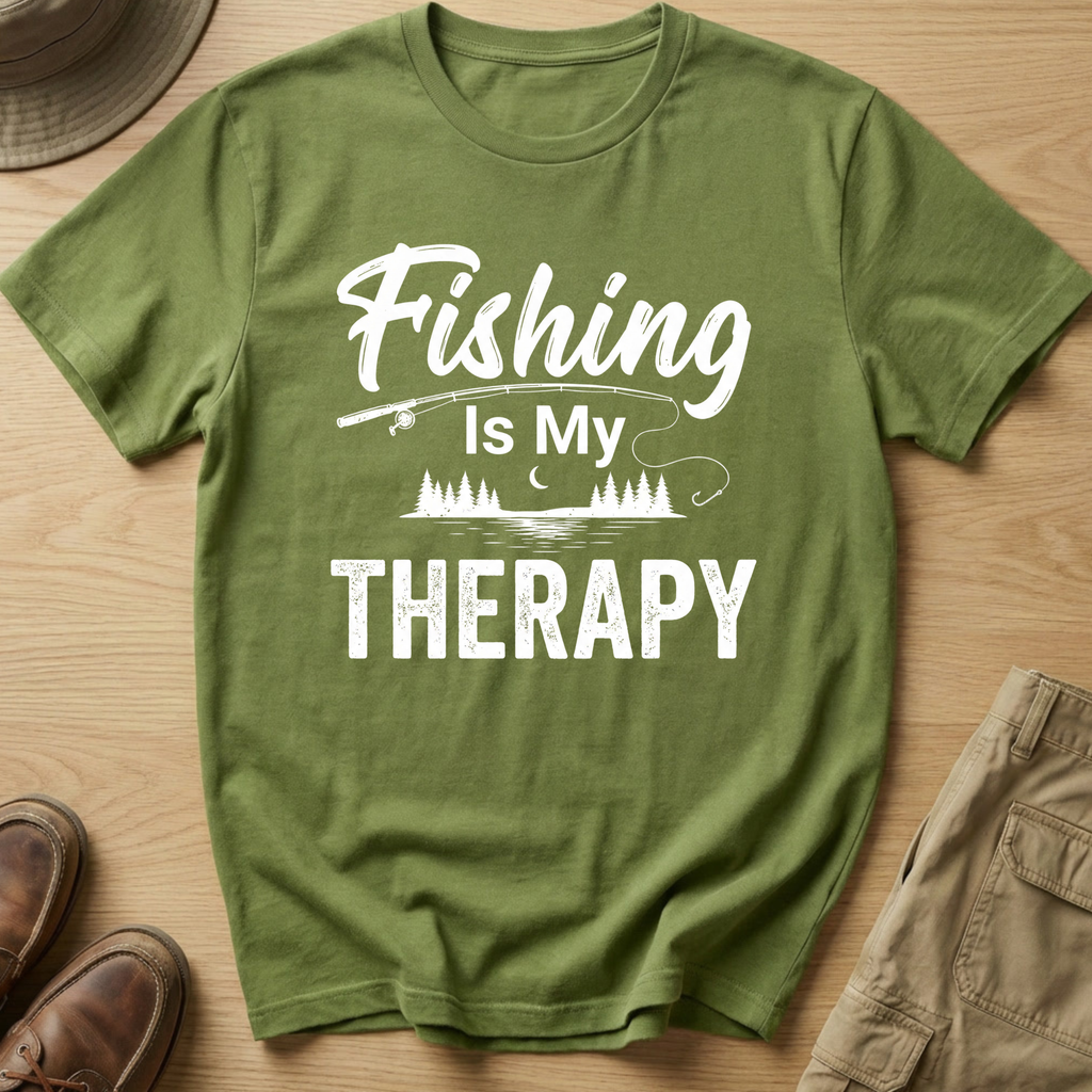 FISHING IS MY THERAPY T-Shirt
