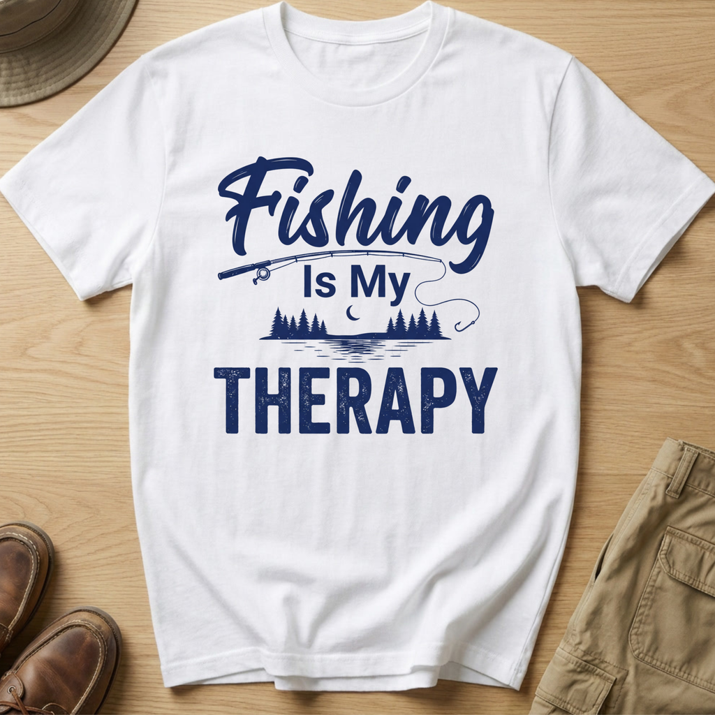 FISHING IS MY THERAPY T-Shirt