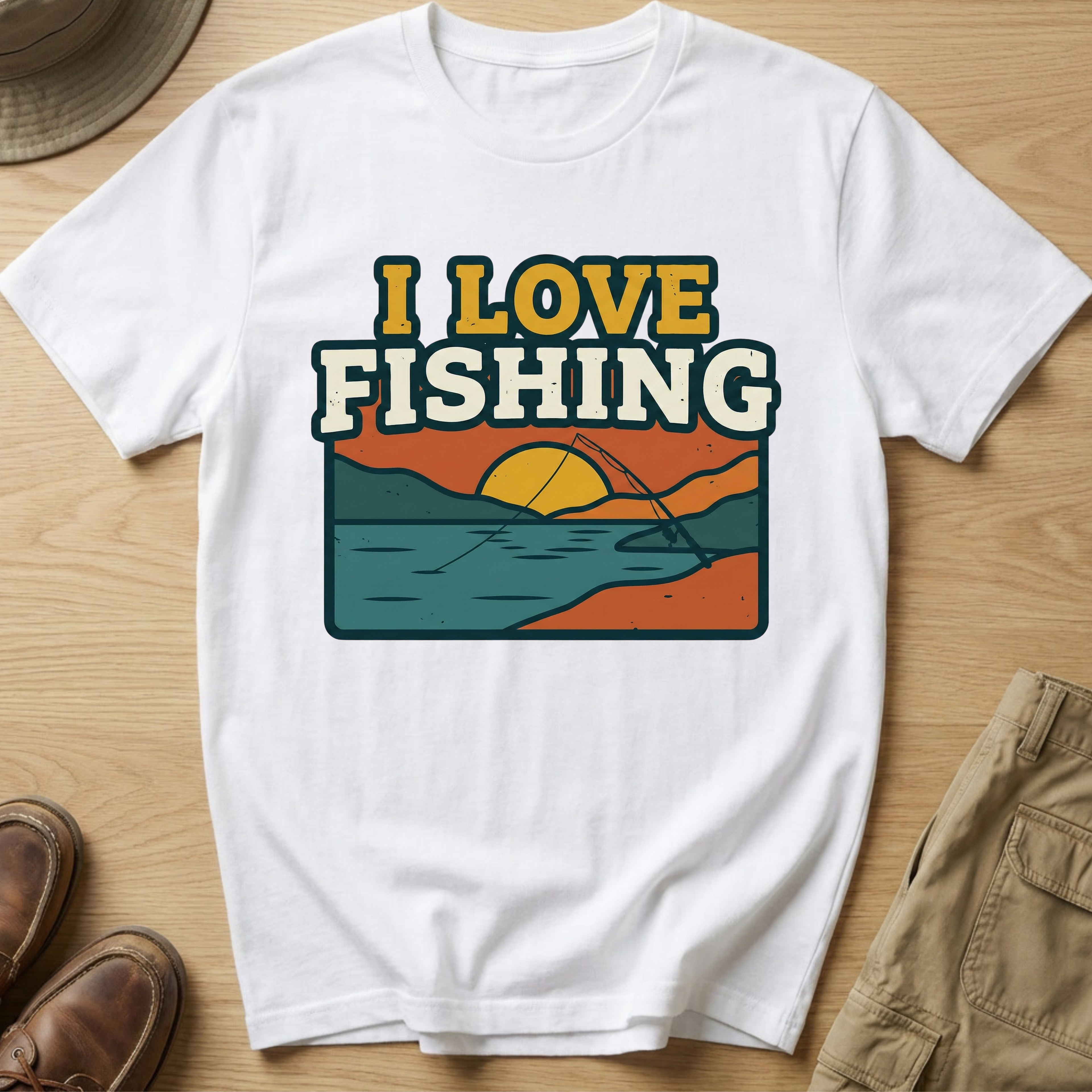 I LOVE FISHING T-Shirt