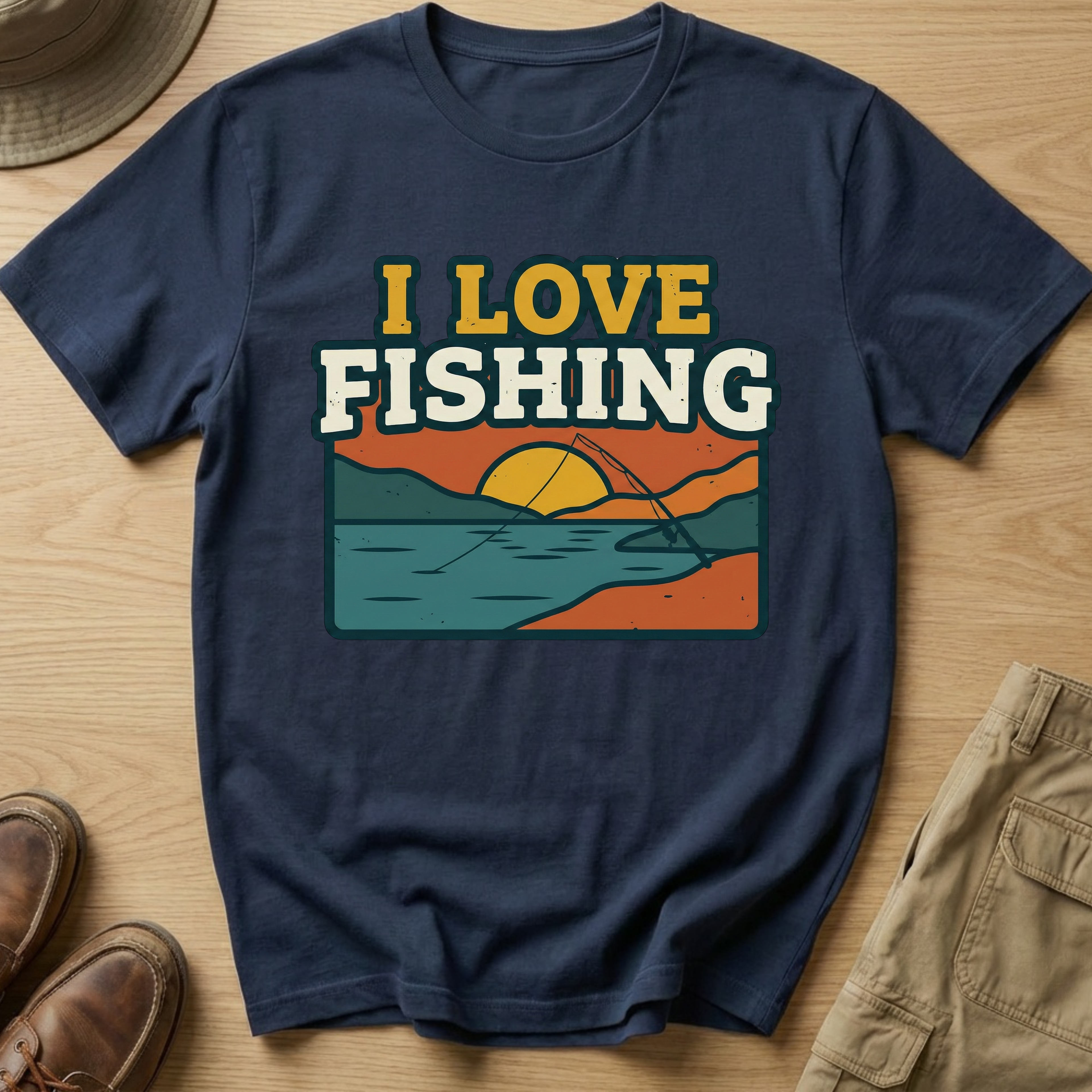 I LOVE FISHING T-Shirt