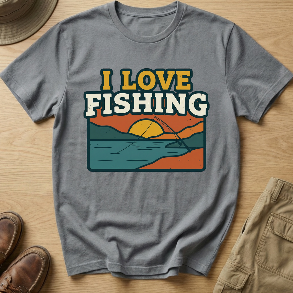 I LOVE FISHING T-Shirt