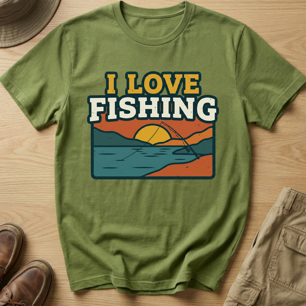 I LOVE FISHING T-Shirt