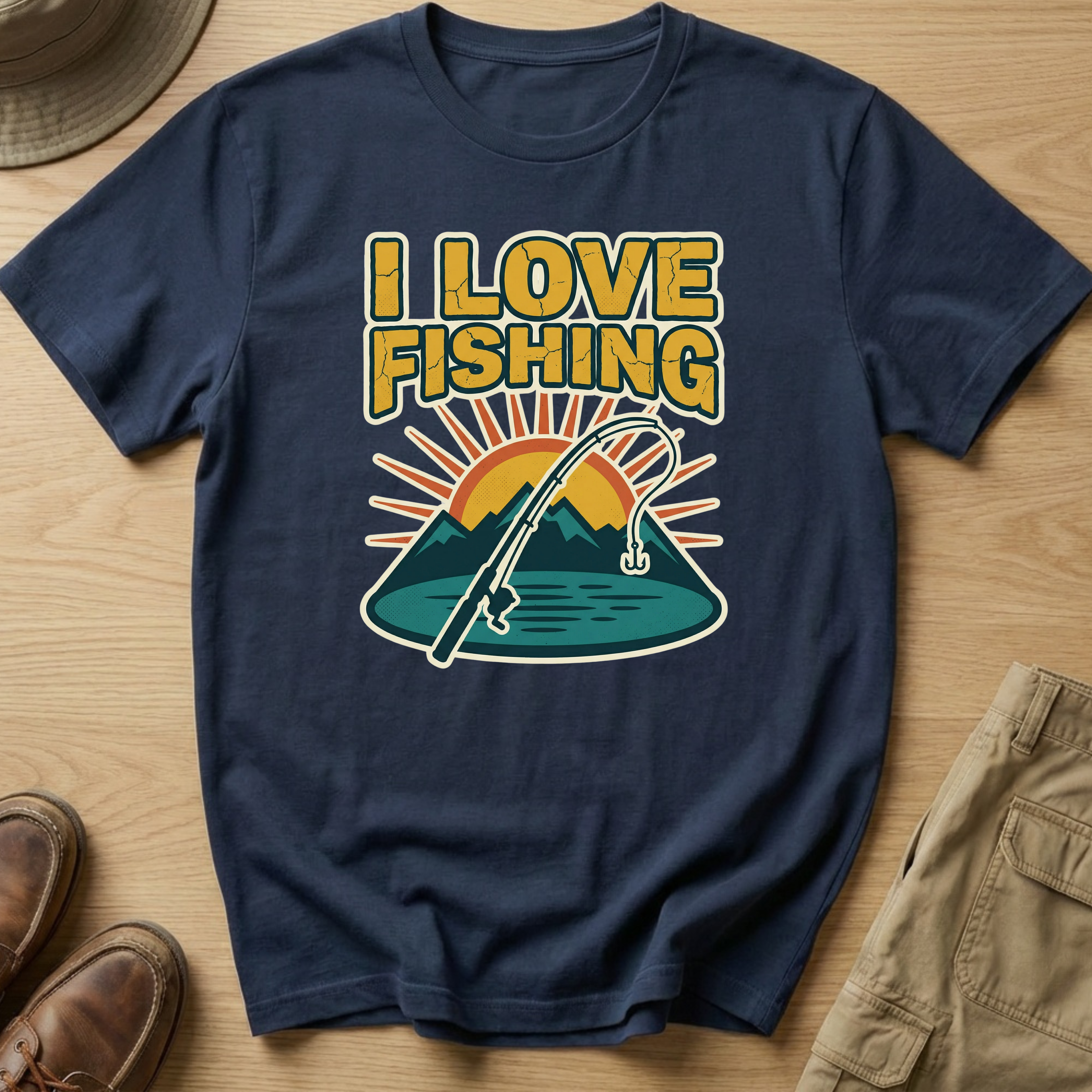 I LOVE FISHING T-Shirt