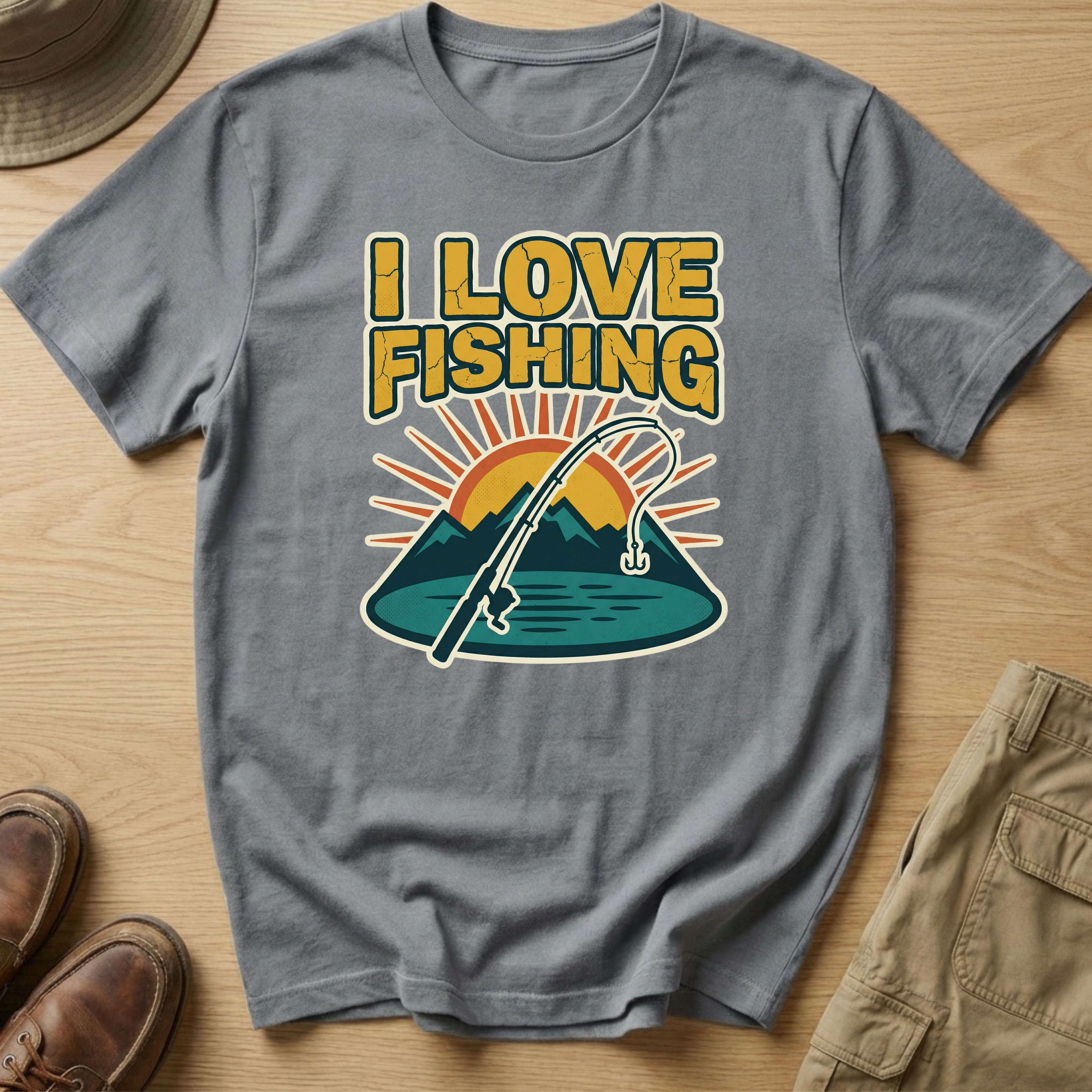 I LOVE FISHING T-Shirt