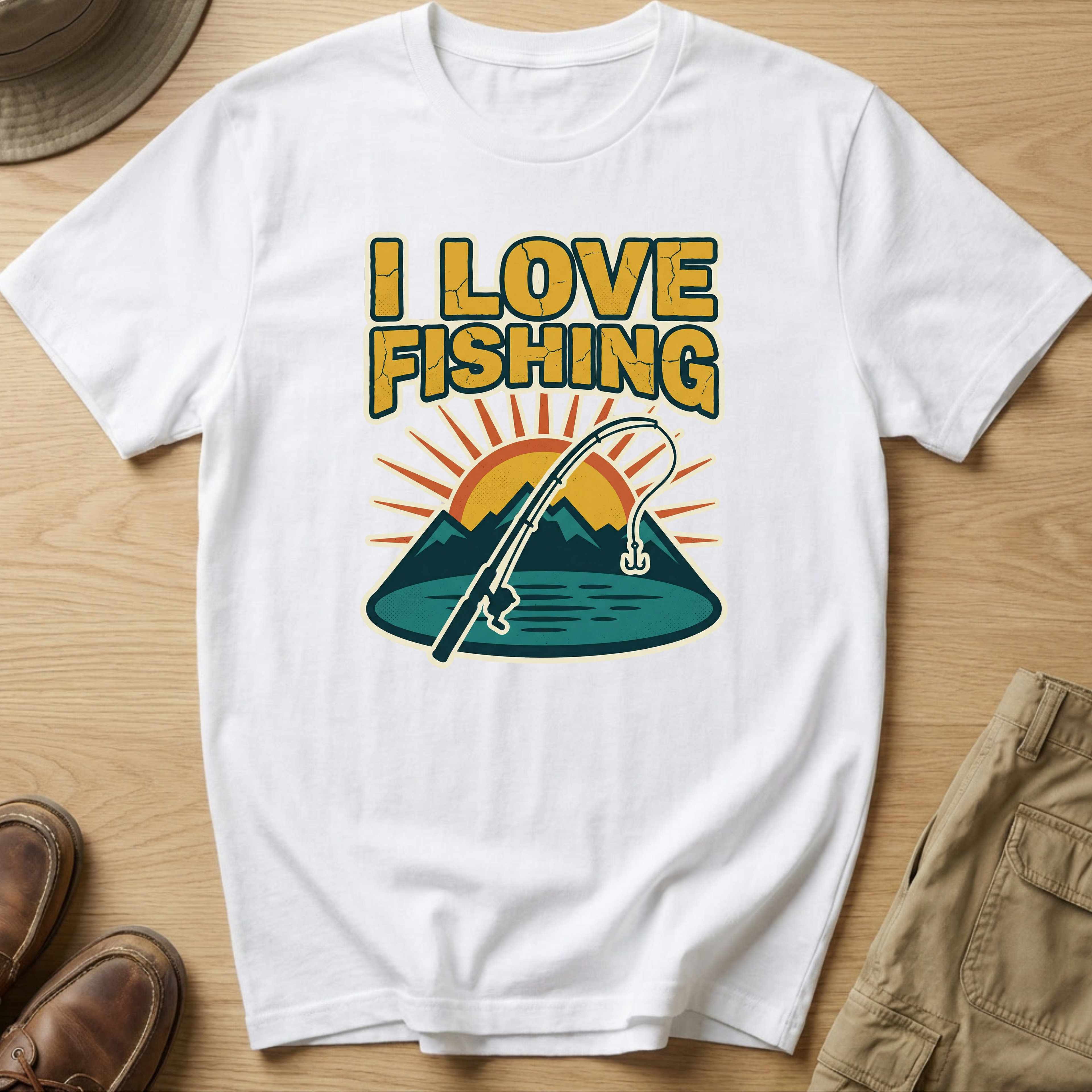 I LOVE FISHING T-Shirt