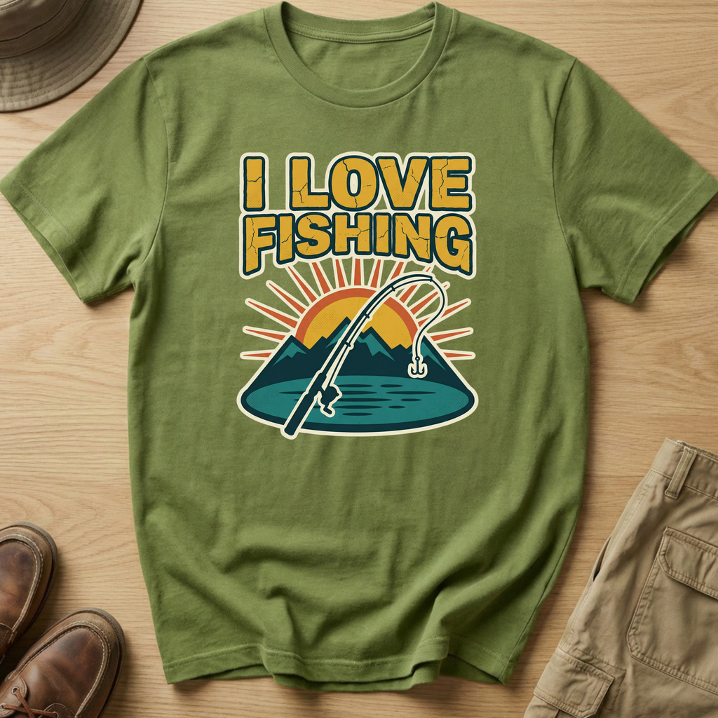 I LOVE FISHING T-Shirt