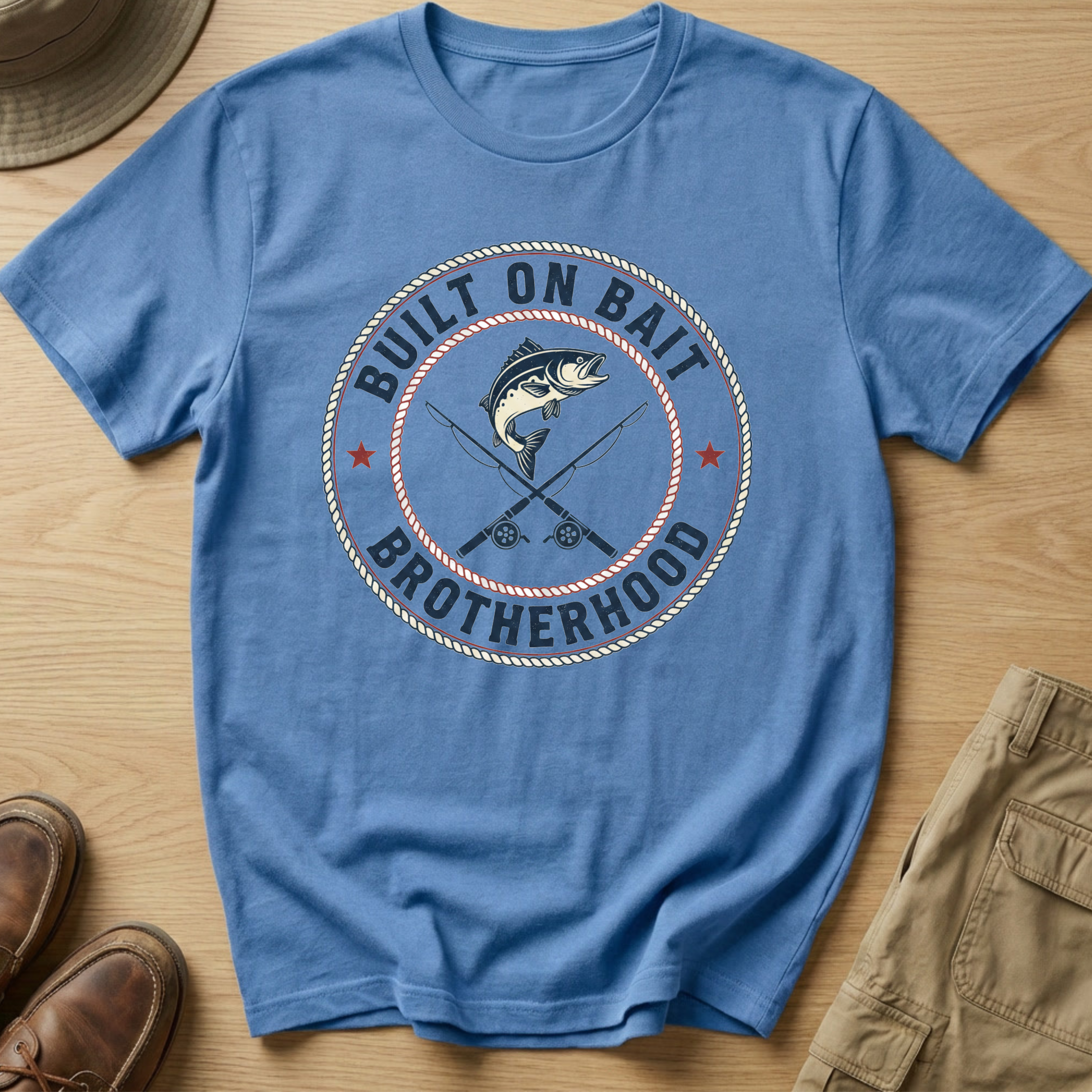 BUILT ON BAIT, BROTHERHOOD T-Shirt