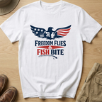 FREEDOM FLIES & FISH BITE T-Shirt