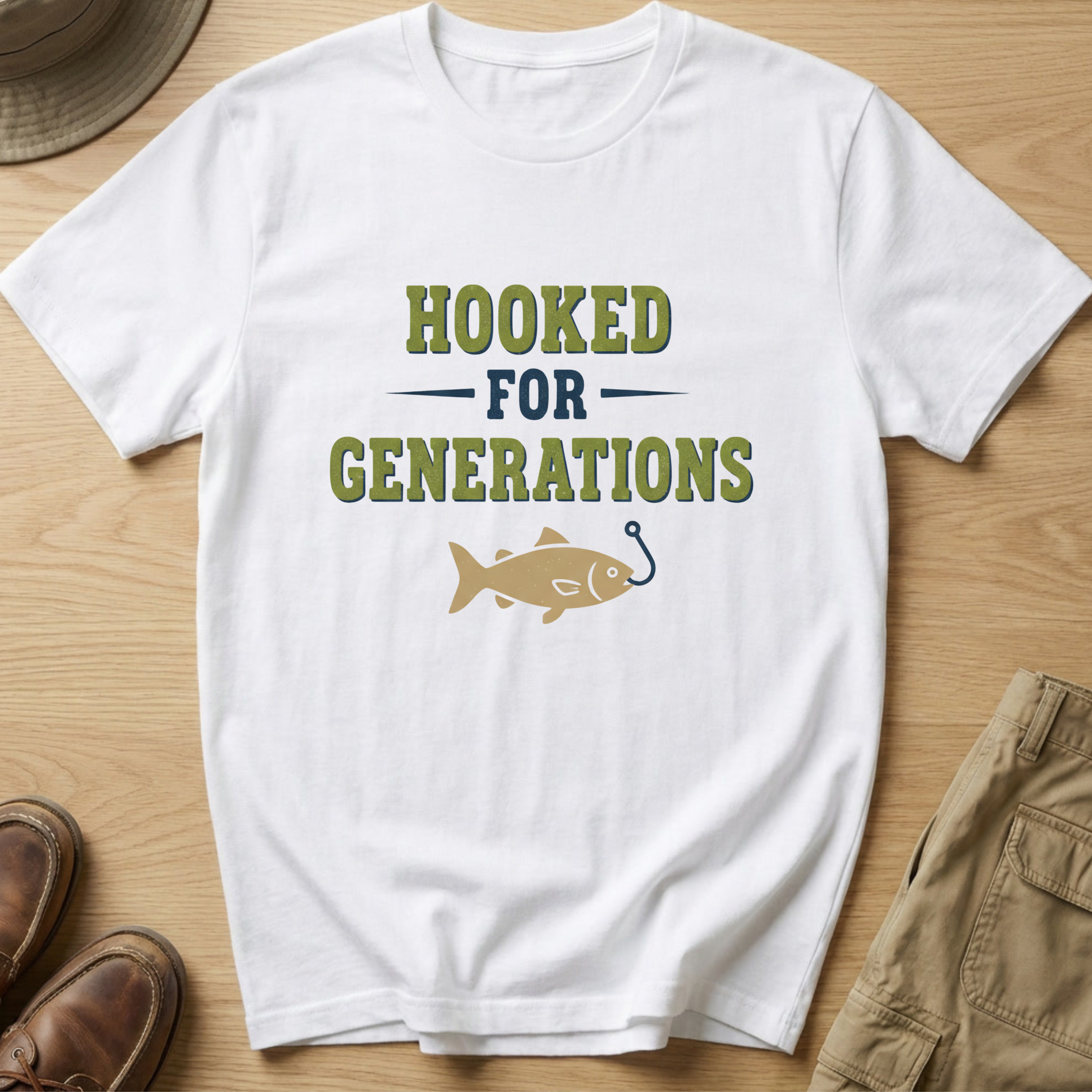 HOOKED FOR GENERATIONS T-Shirt