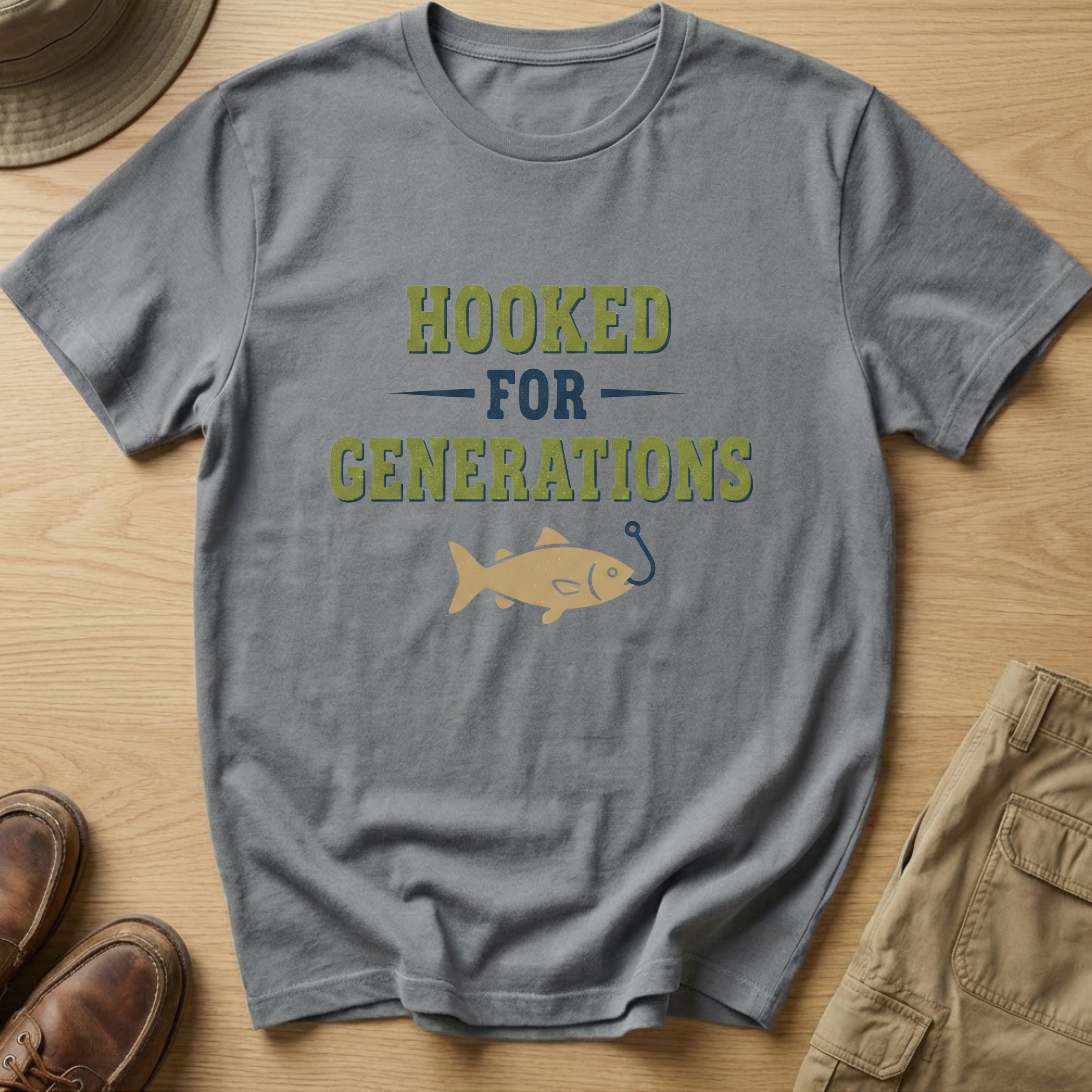 HOOKED FOR GENERATIONS T-Shirt