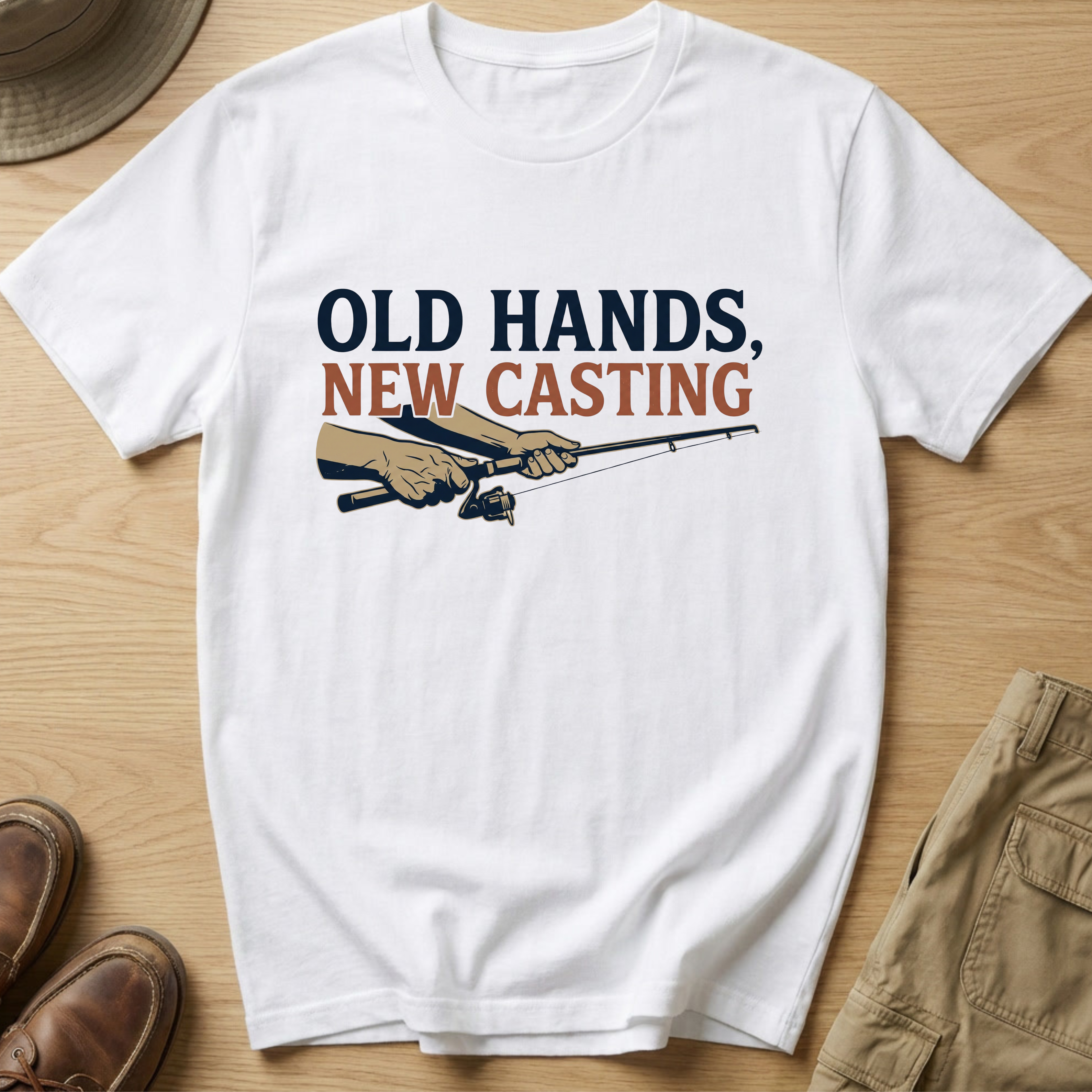 OLD HANDS, NEW CASTING T-Shirt