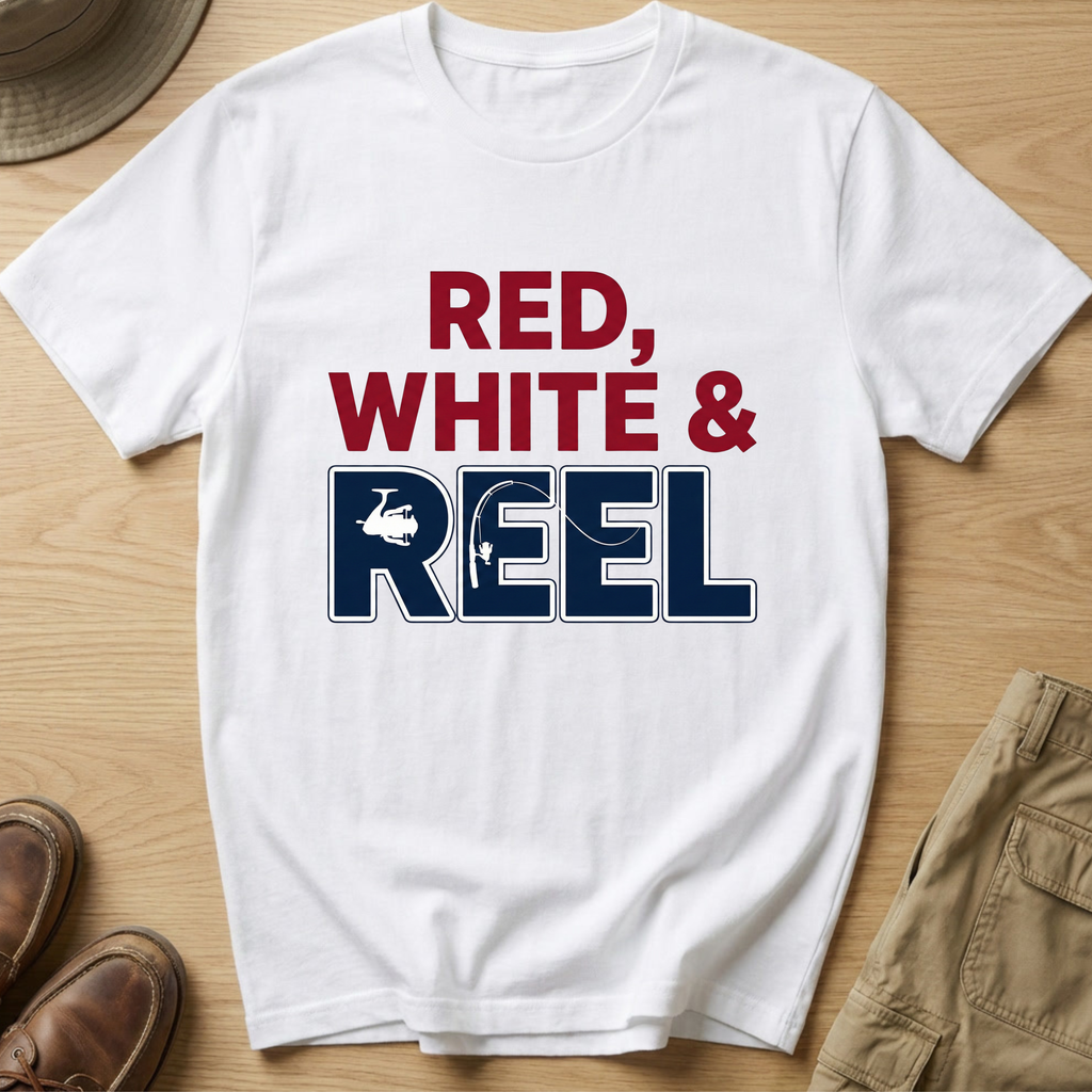 RED, WHITE & REEL T-Shirt