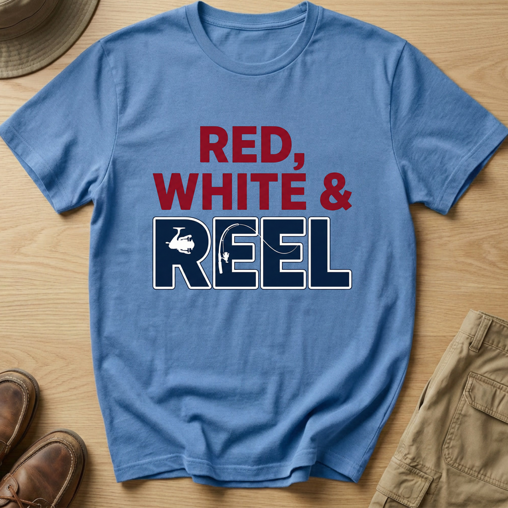 RED, WHITE & REEL T-Shirt