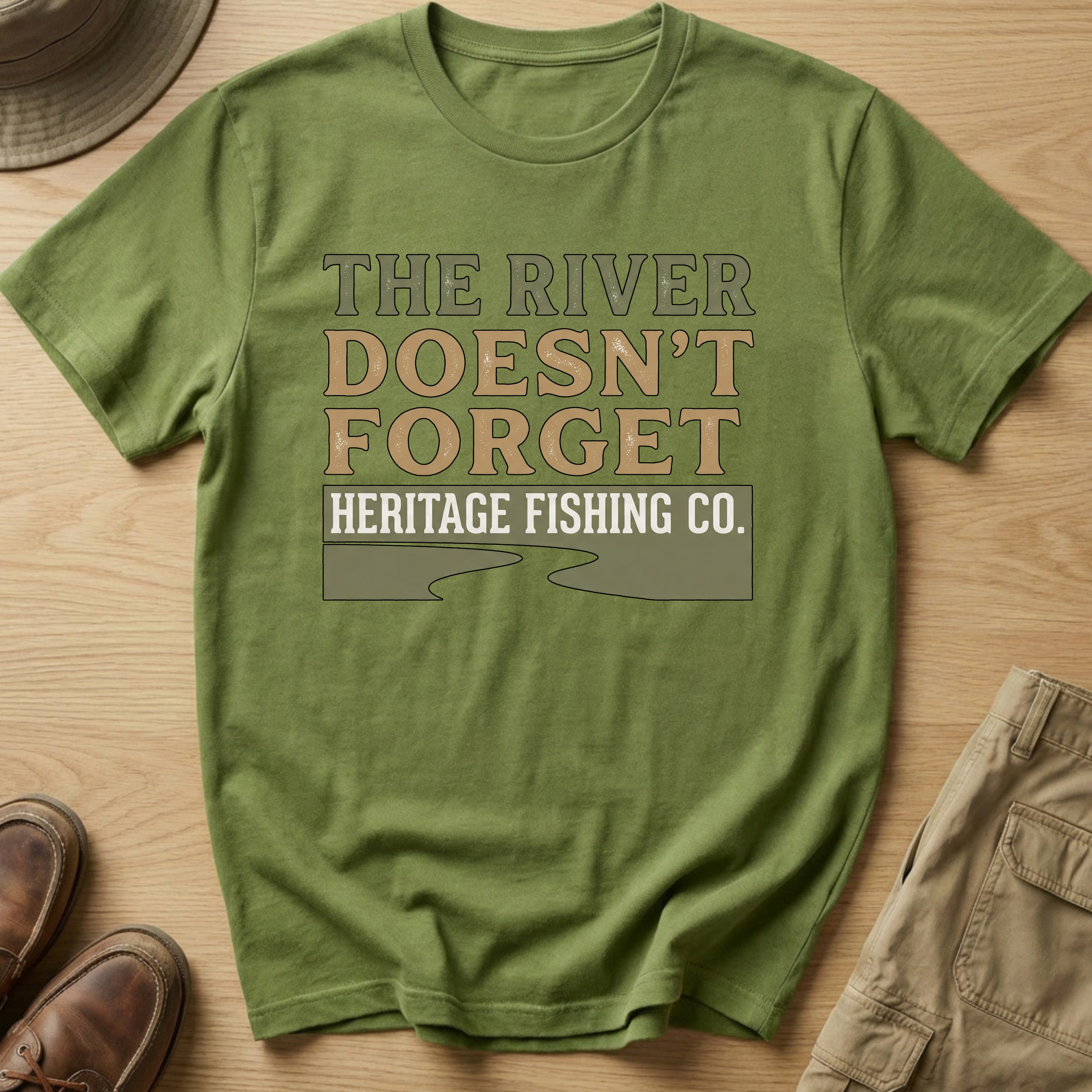 HERITAGE FISHING CO T-Shirt