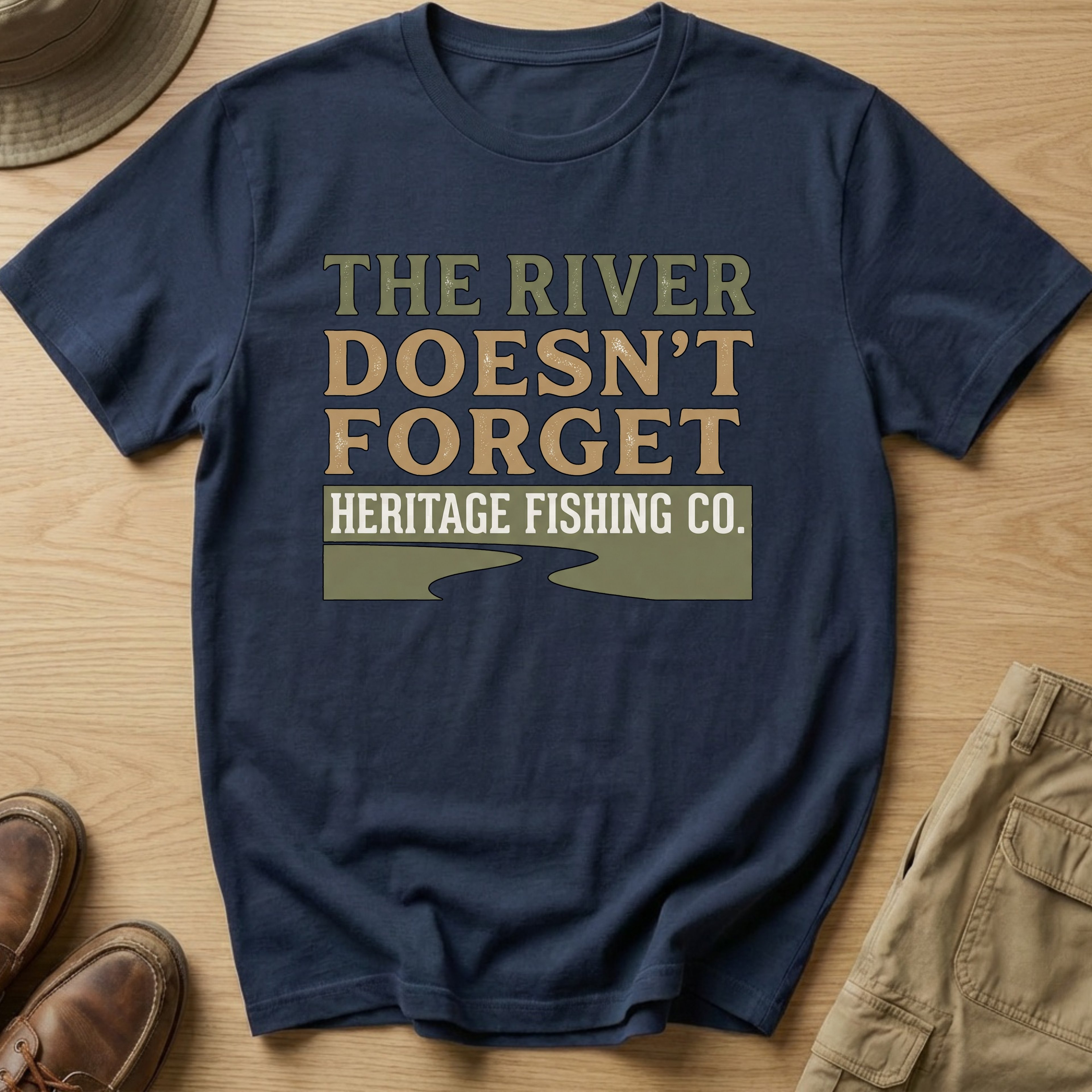 HERITAGE FISHING CO T-Shirt