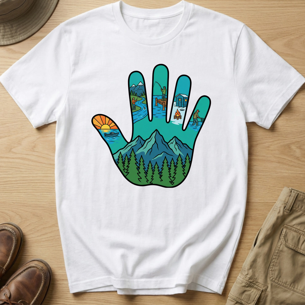 FISHING HAND T-Shirt