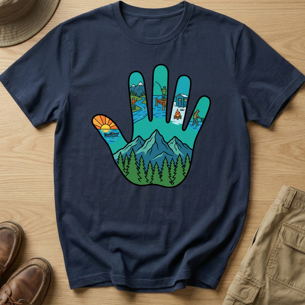 FISHING HAND T-Shirt