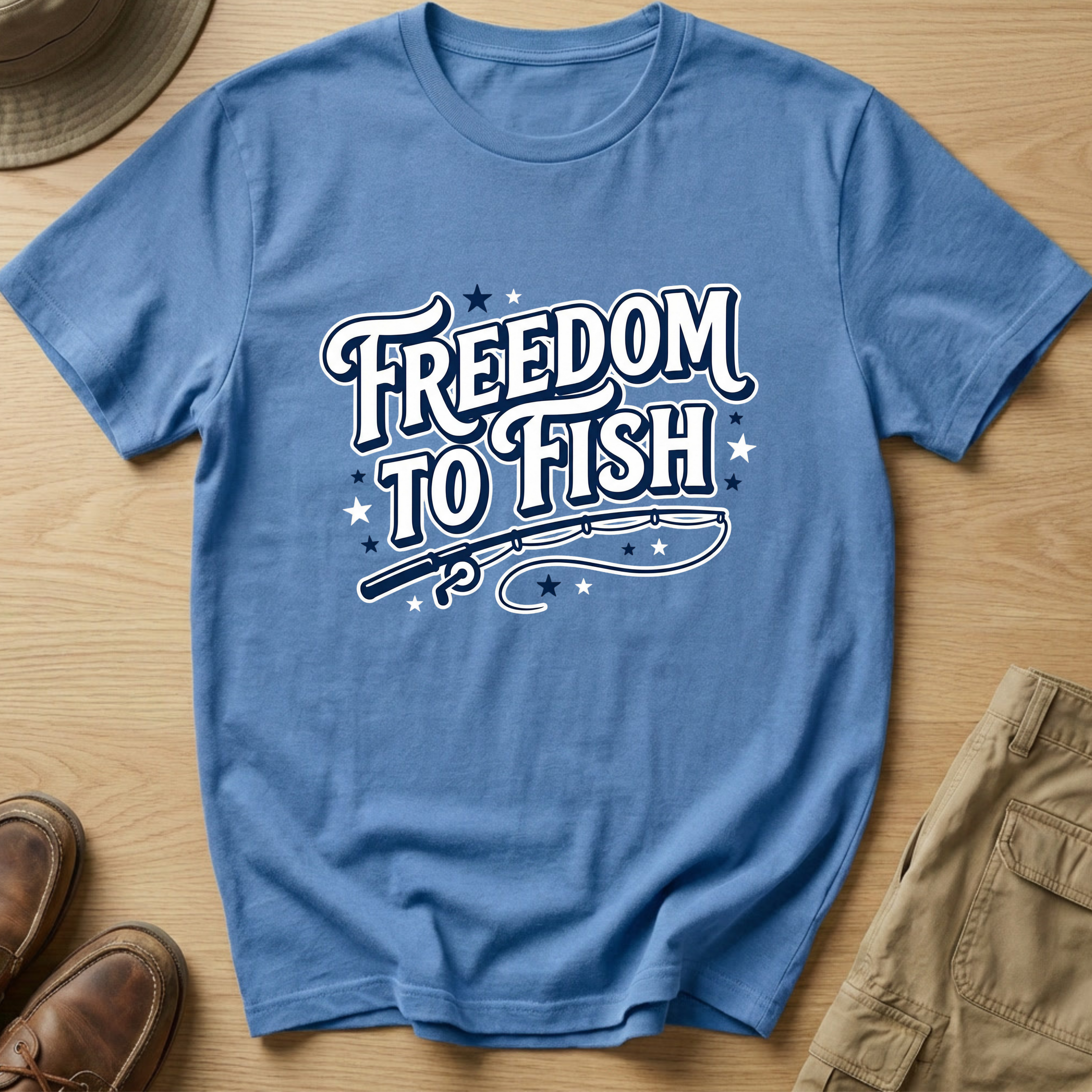 FREEDOM TO FISH T-Shirt