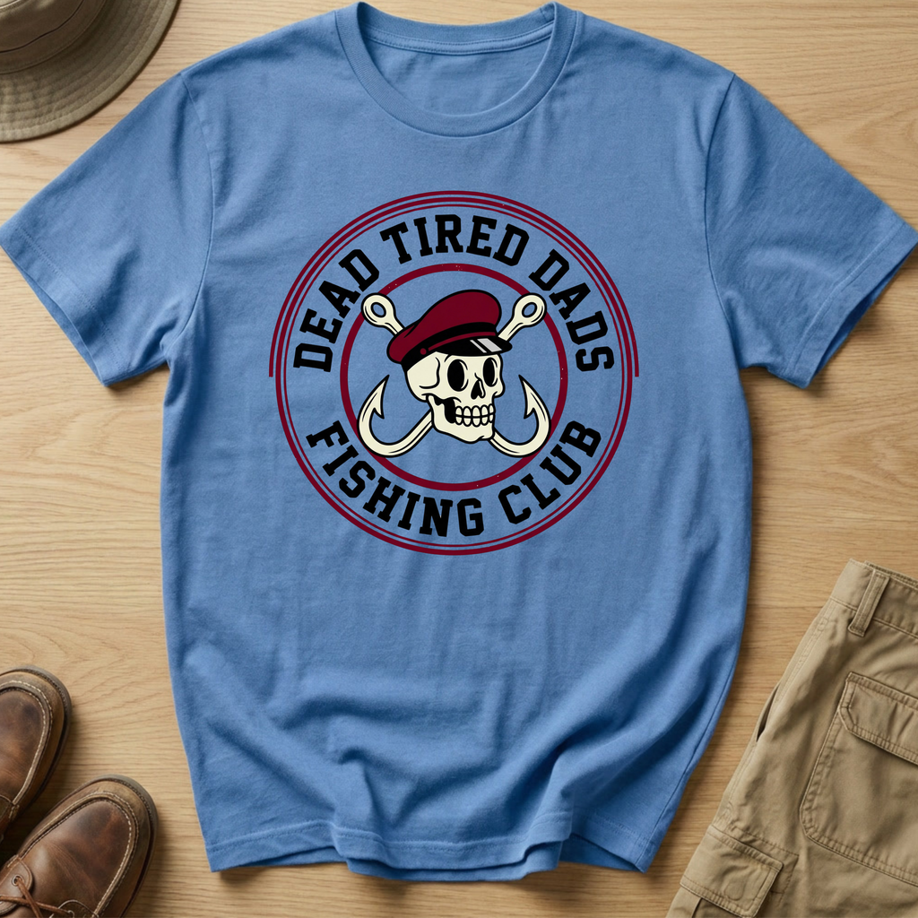 DEAD TIRED DADS BADGE T-Shirt
