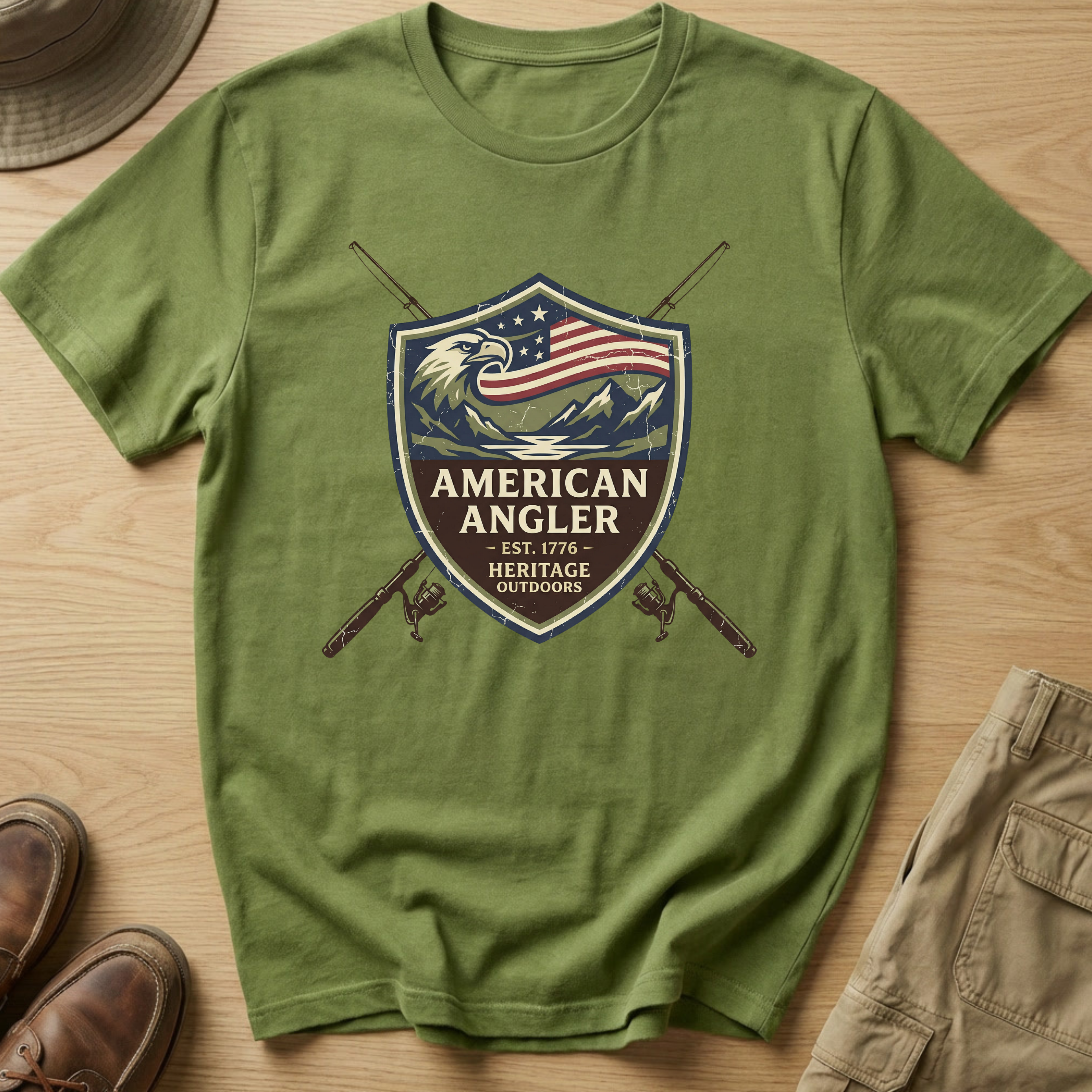 American Angler Fishing T-Shirt