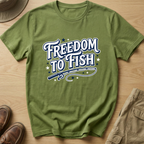 FREEDOM TO FISH T-Shirt