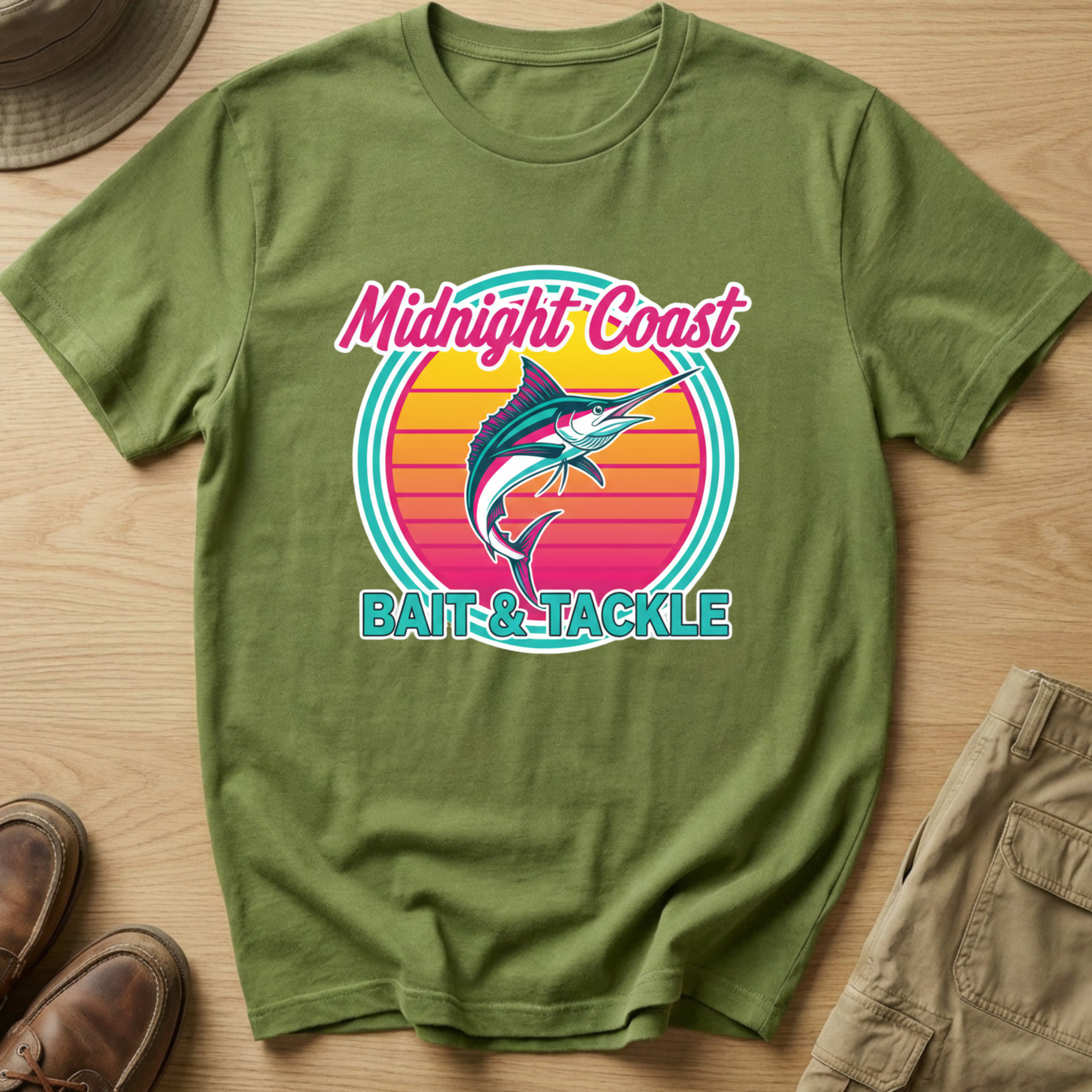 MIDNIGHT COAST BADGE T-Shirt