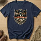 USA FISHING SHIELD T-Shirt