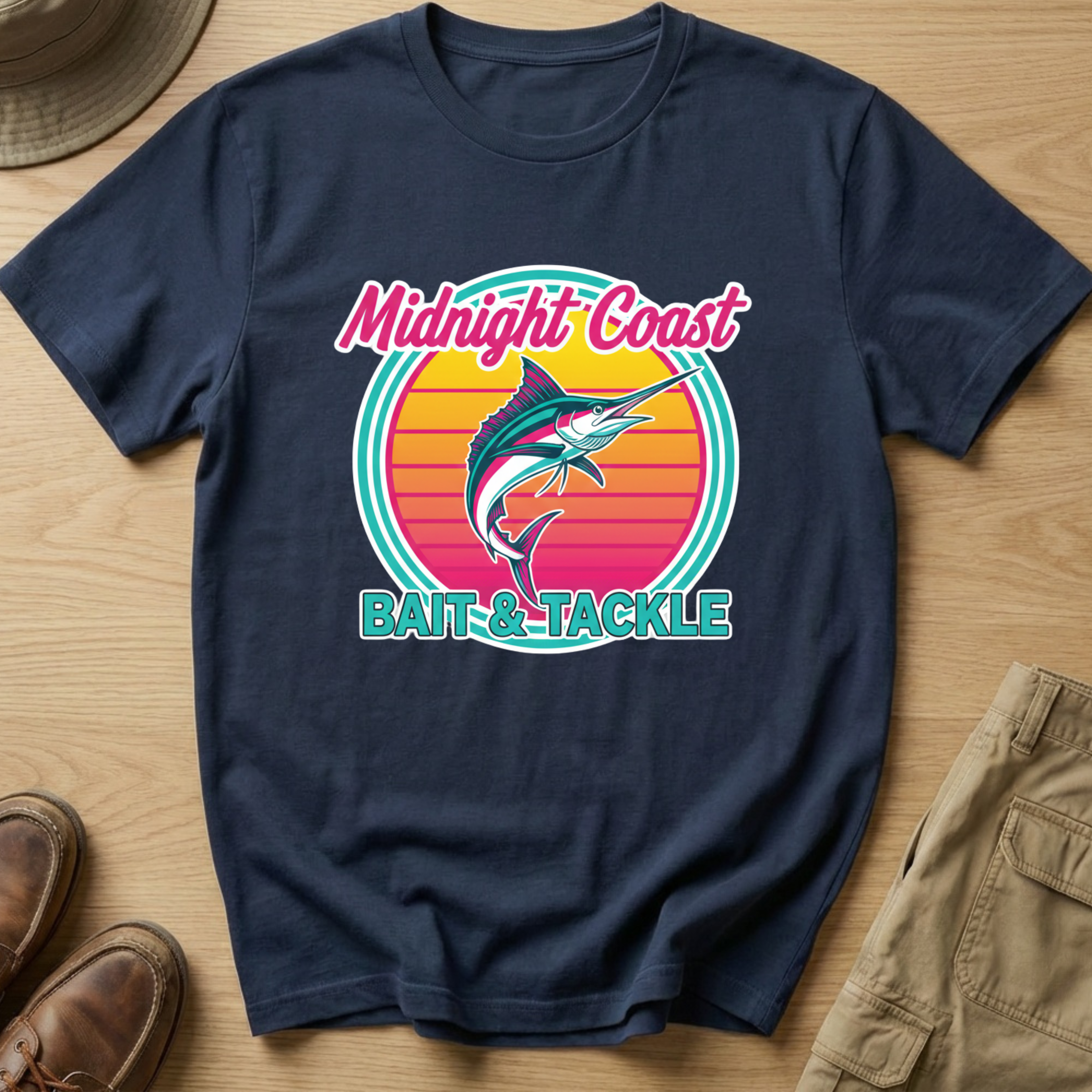 MIDNIGHT COAST BADGE T-Shirt