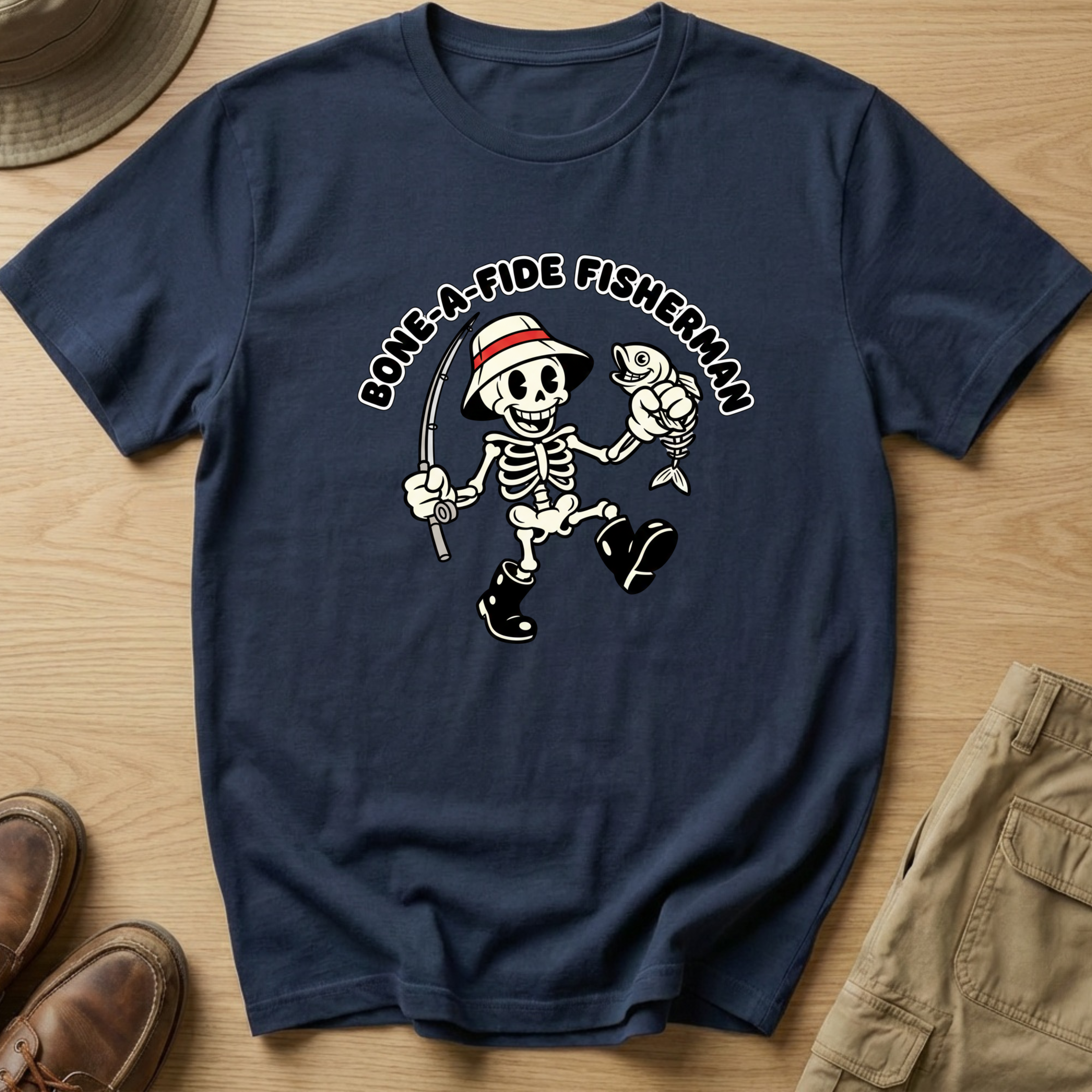 BONE-A-FIDE FISHERMAN T-Shirt