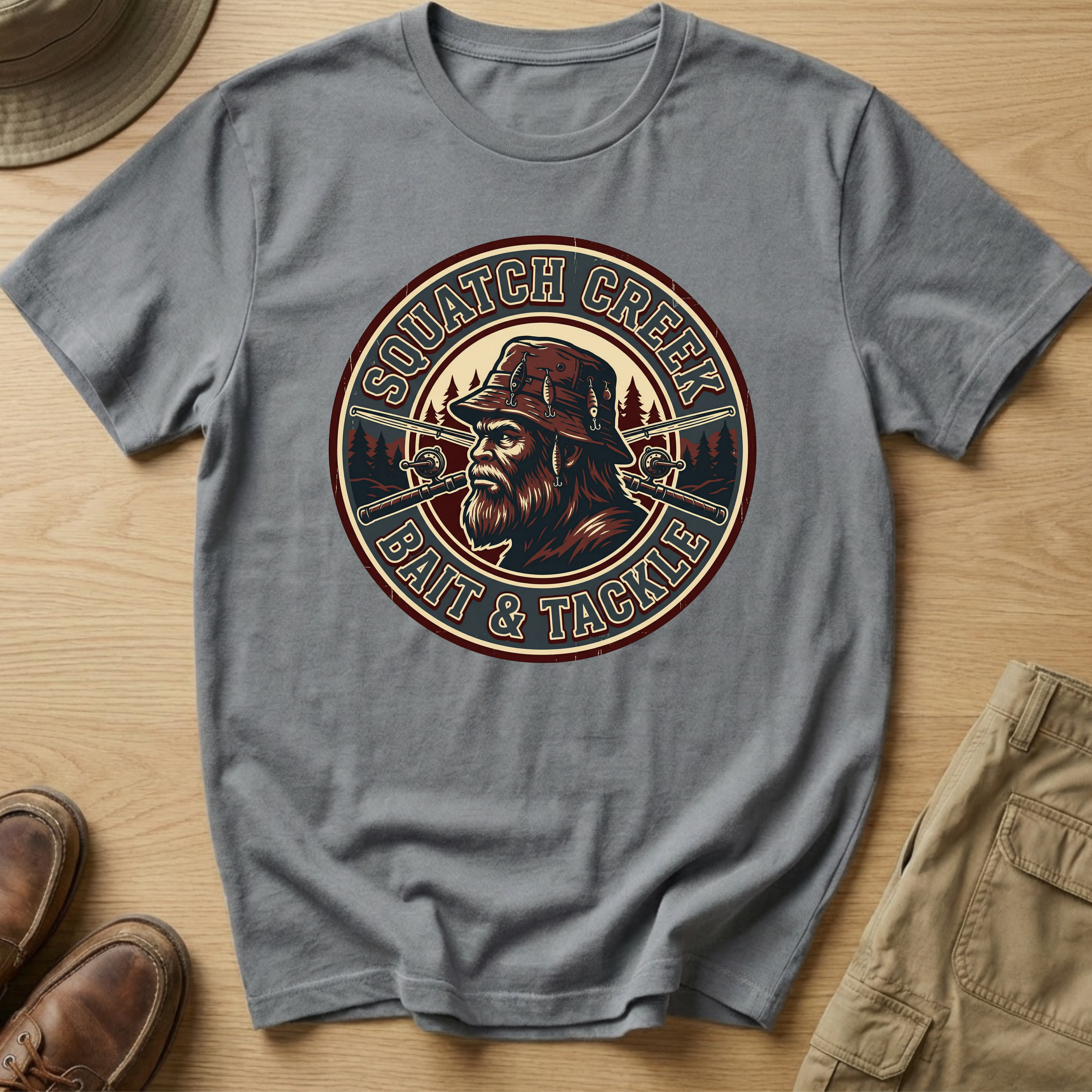 SQUATCH CREEK BADGE T-Shirt