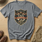 USA FISHING SHIELD T-Shirt