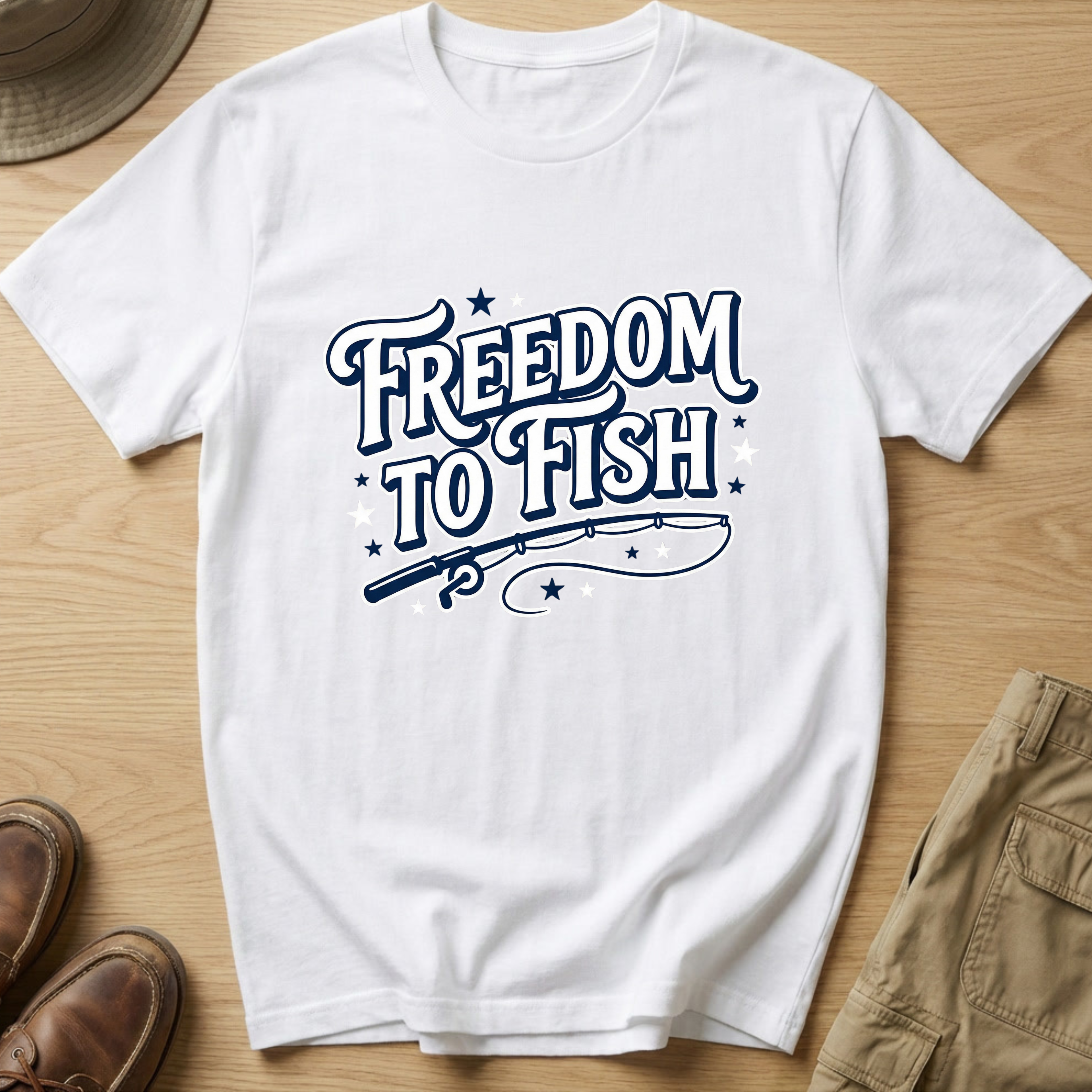 FREEDOM TO FISH T-Shirt
