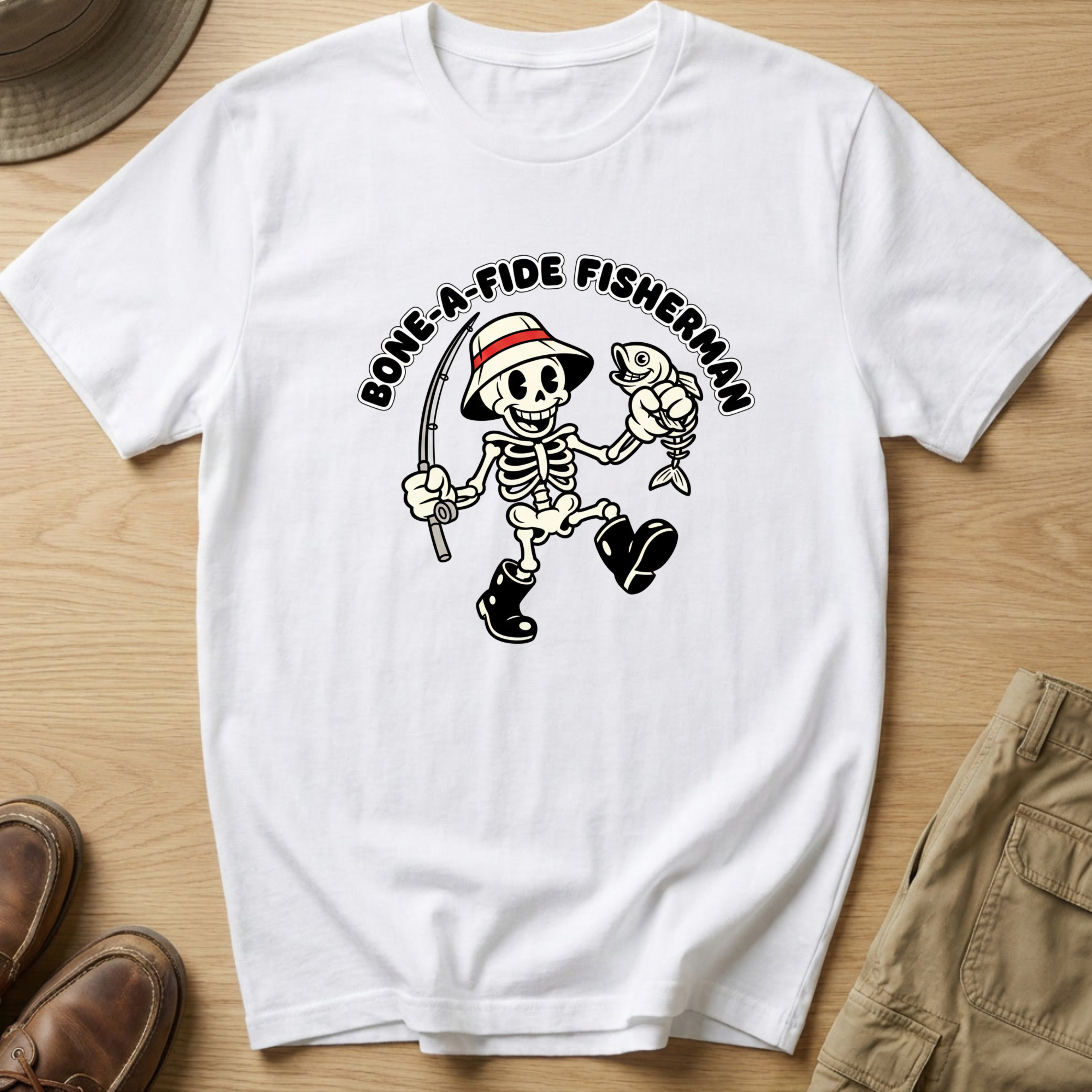 BONE-A-FIDE FISHERMAN T-Shirt