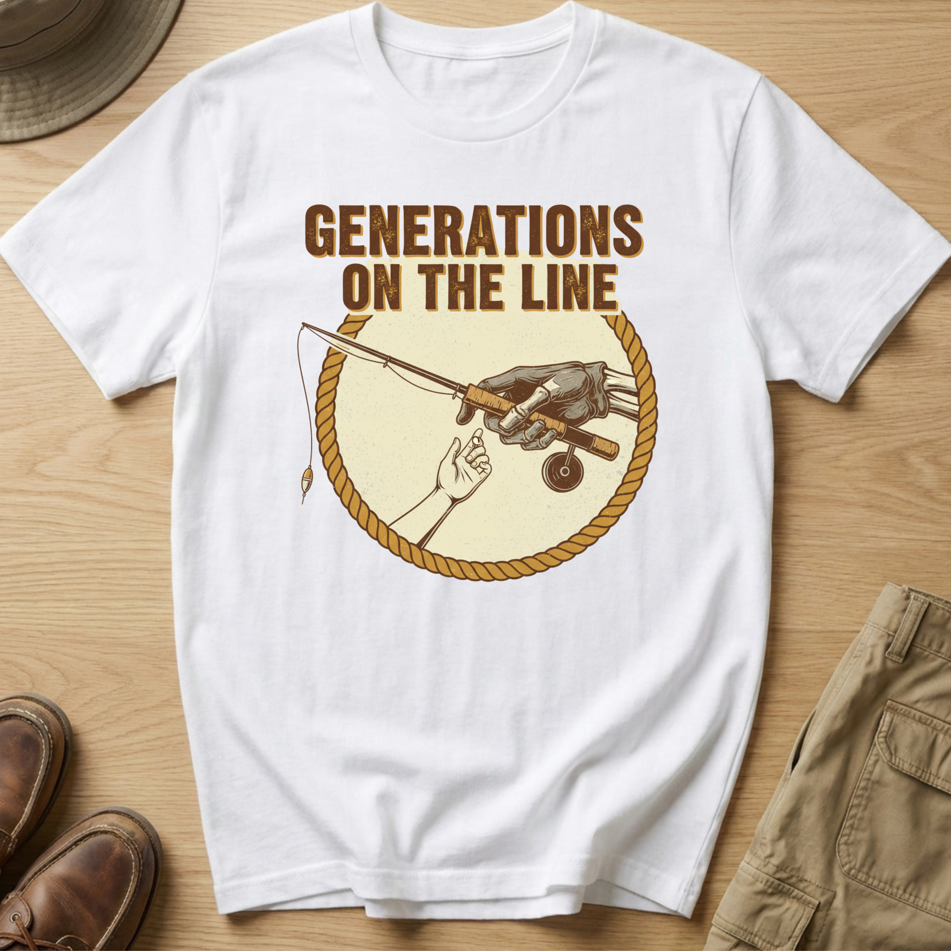 GENERATIONS ON THE LINE T-SHIRT