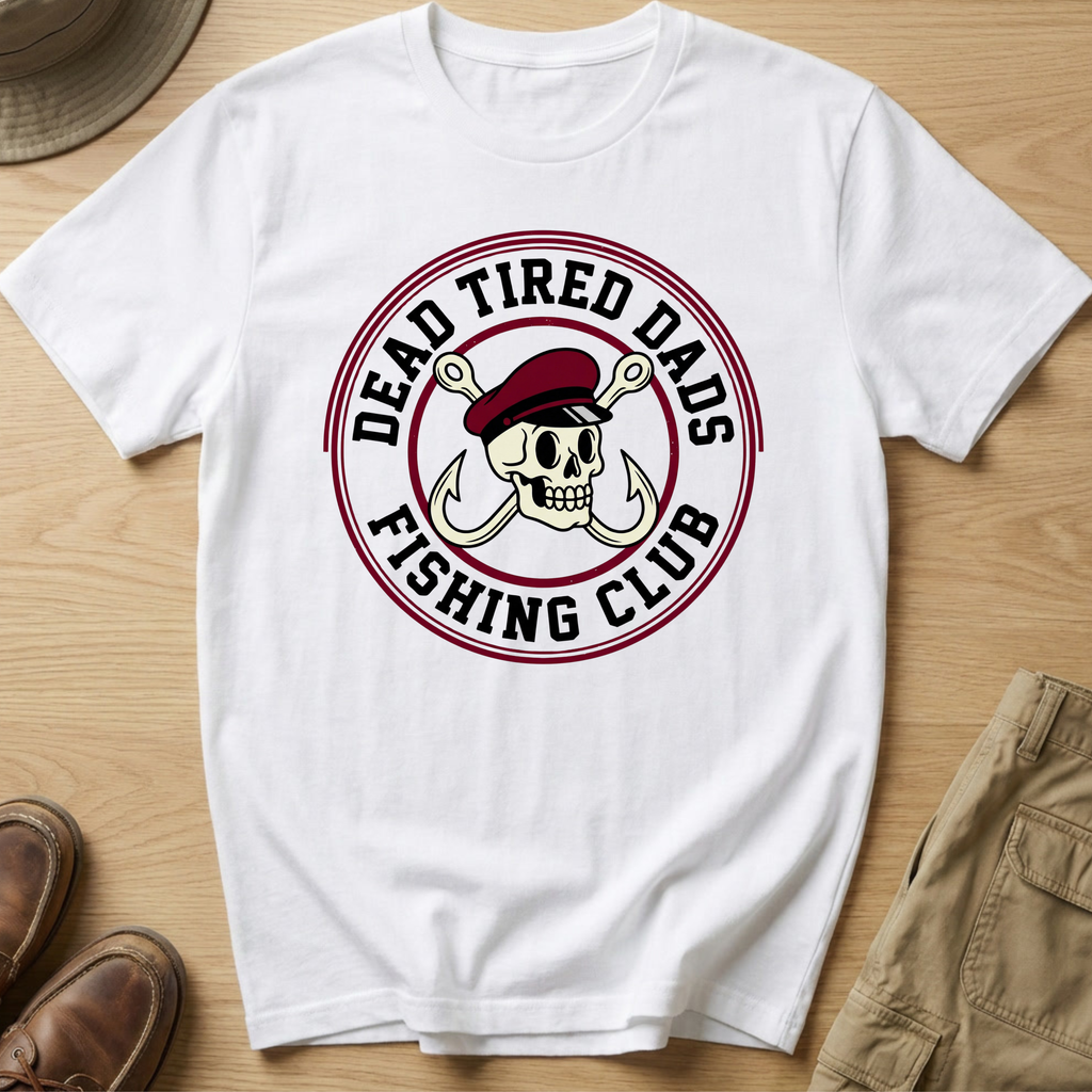 DEAD TIRED DADS BADGE T-Shirt