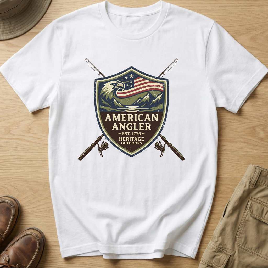 American Angler Fishing T-Shirt