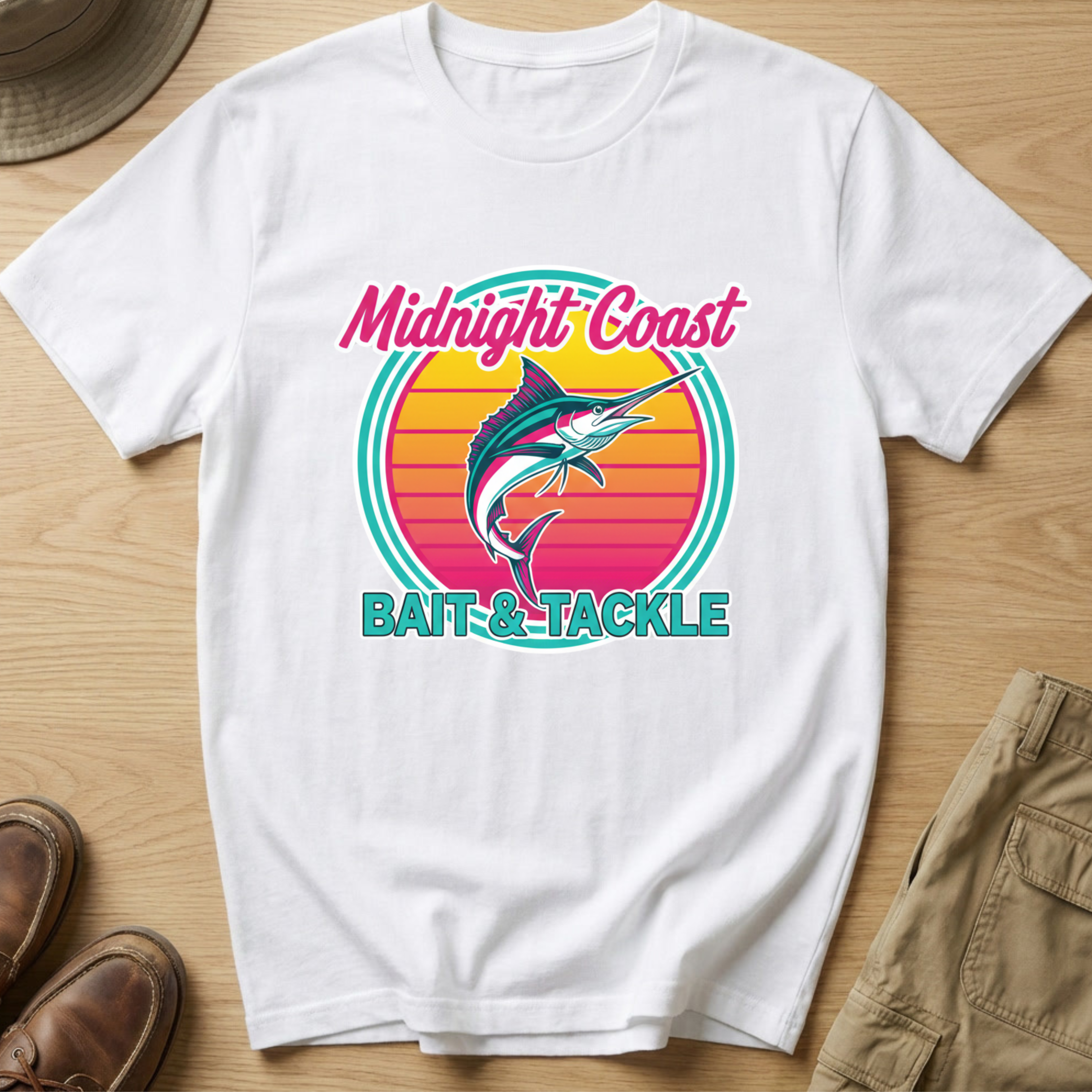 MIDNIGHT COAST BADGE T-Shirt